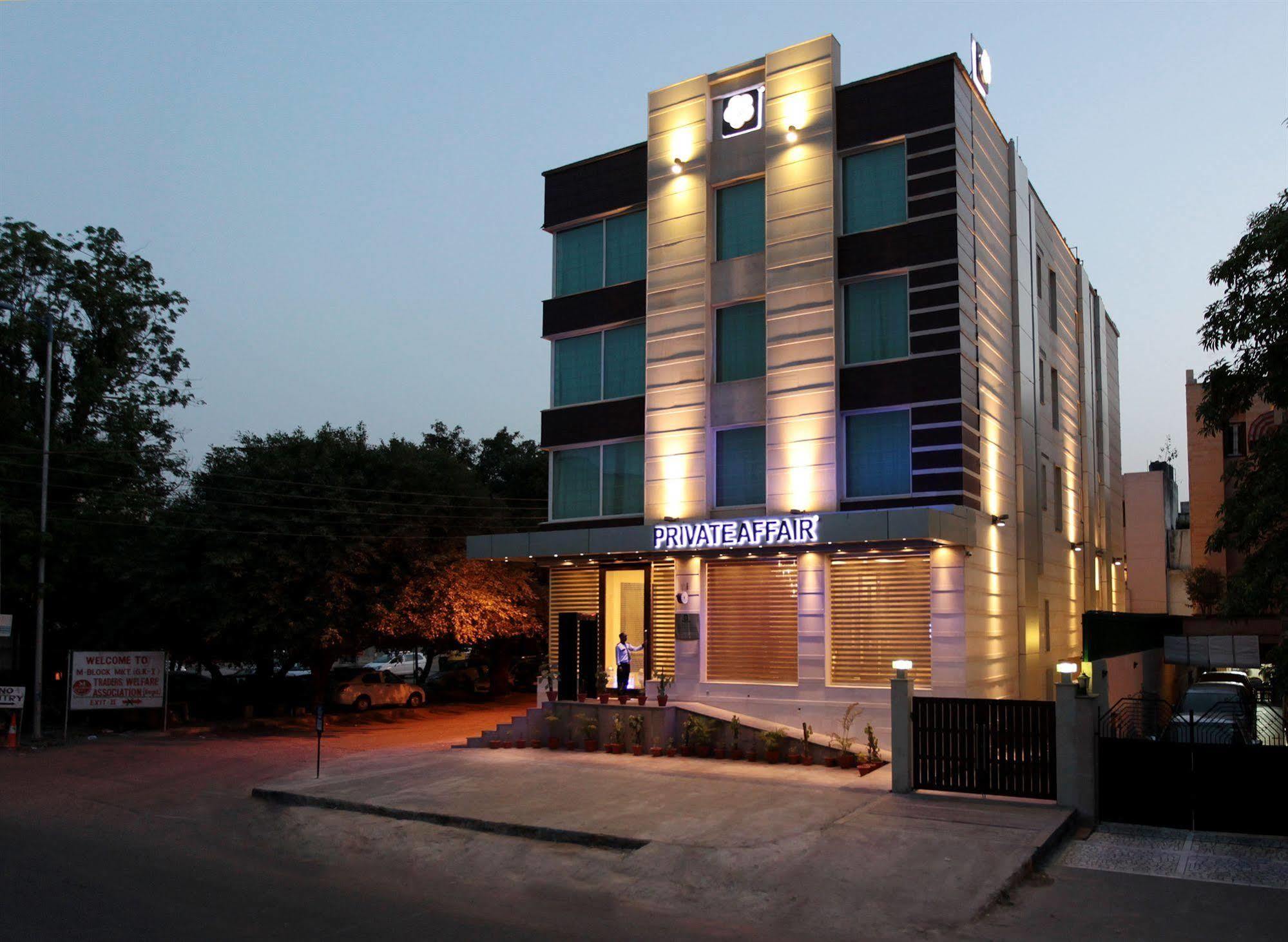 Hotel Private Affair New Delhi Exterior photo